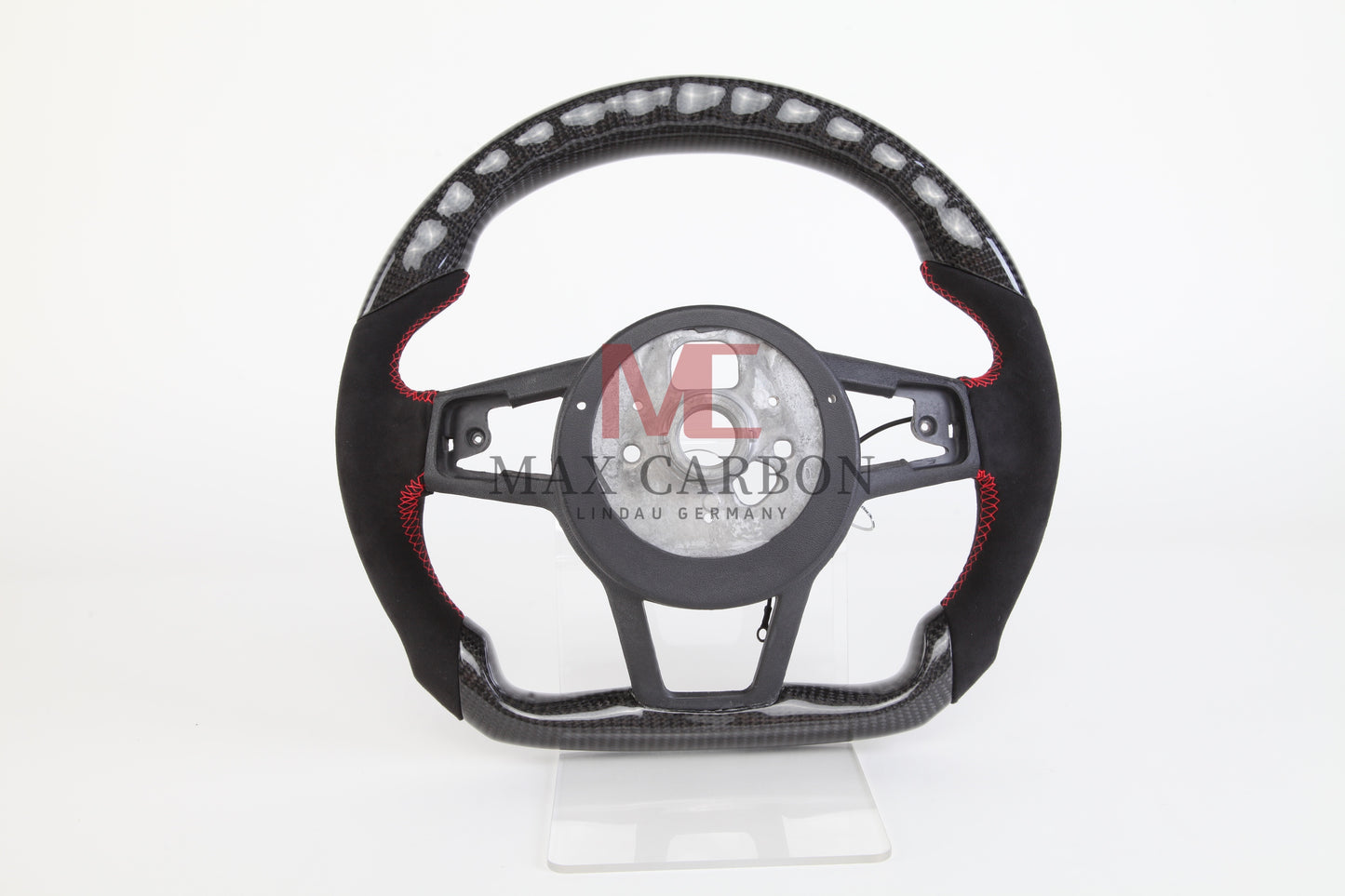 MC MAX CARBON Performance Dry Carbon Smart Steering Wheel LED Sport for Audi R8 4S