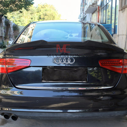 MC MAX CARBON Performance Sport Spoiler Lip for Audi A4 S4 RS4 B8 Sedan Facelift LCI 