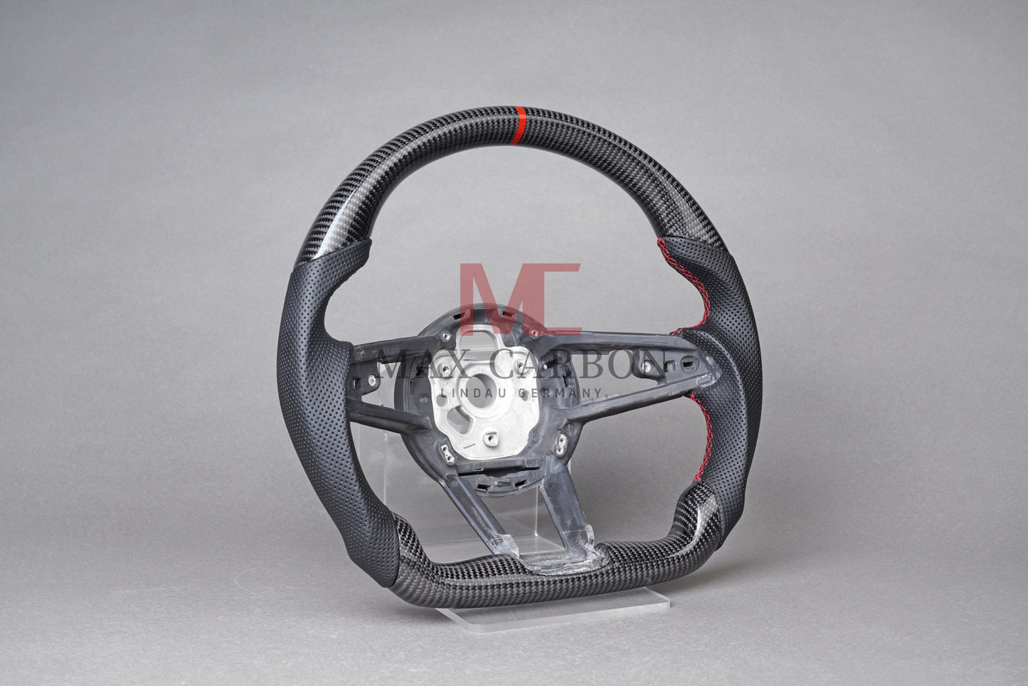 MC MAX CARBON Performance Volant de remplacement en carbone sec brillant pour Audi R8 4S