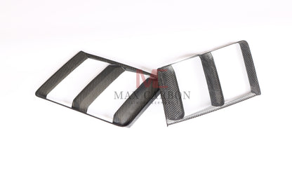 MC MAX CARBON DRY CARBON Performance couvercles de garde-boue de pare-chocs arrière pour Audi R8 4S 2015 2018 