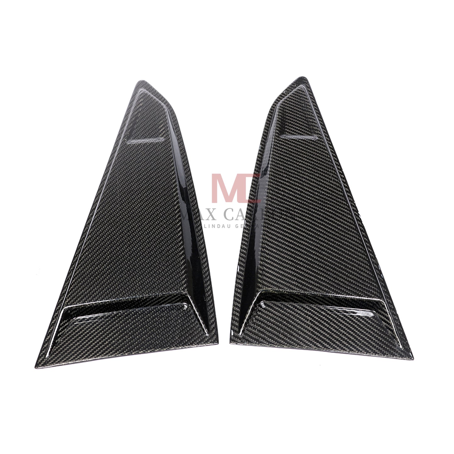 MC MAX CARBON DRY CARBON side window air intakes suitable for Audi TT TTS TTRS Coupe 2015-2018 