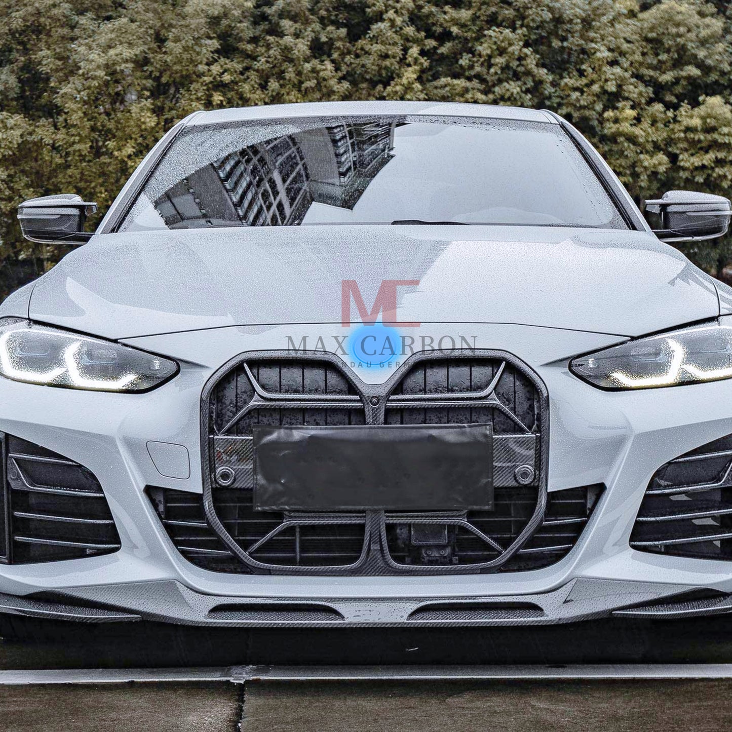 MAX CARBON PERFORMANCE Calandre de radiateur avant en carbone sec pour BMW G26 