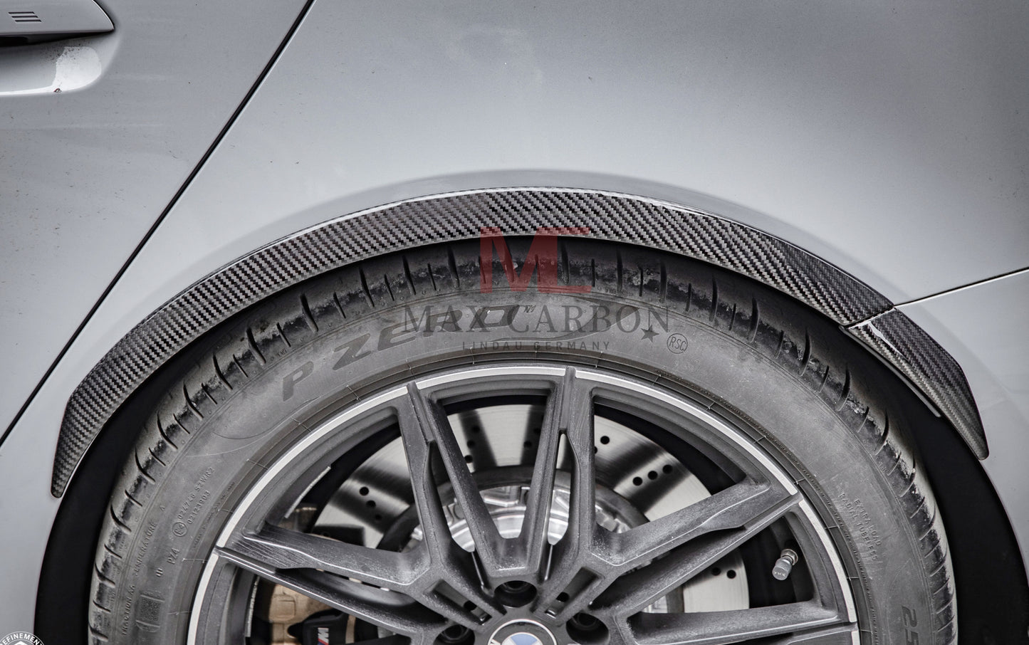 Enjoliveurs de préparation de passage de roue MC MAX CARBON Performance Dry Carbon pour BMW Série 4 G26 tous modèles 