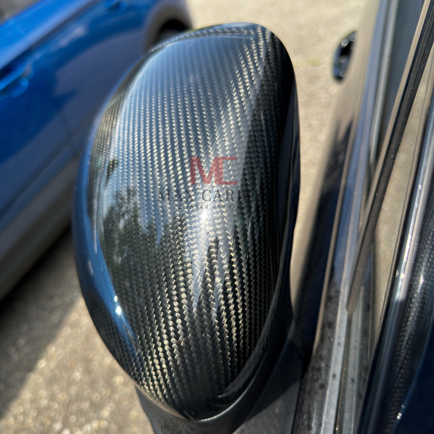 Coques de rétroviseurs de rechange MC Performance MAX CARBON pour Porsche Cayenne 958.2 92A de 2014 à 2017 