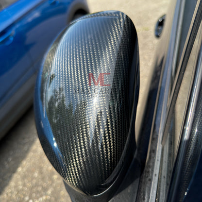 Coques de rétroviseurs de rechange MC Performance MAX CARBON pour Porsche Cayenne 958.2 92A de 2014 à 2017 