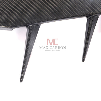 MC MAX CARBON DRY CARBON Prepreg For Audi R8 Carbon Front Bumper Canards AERO FLAPS AUDI R8 4S before LCI 