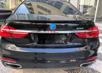 MC MAX CARBON Dry Carbon Prepreg Sport Rear Large Spoiler Lip for BMW G11 G12 