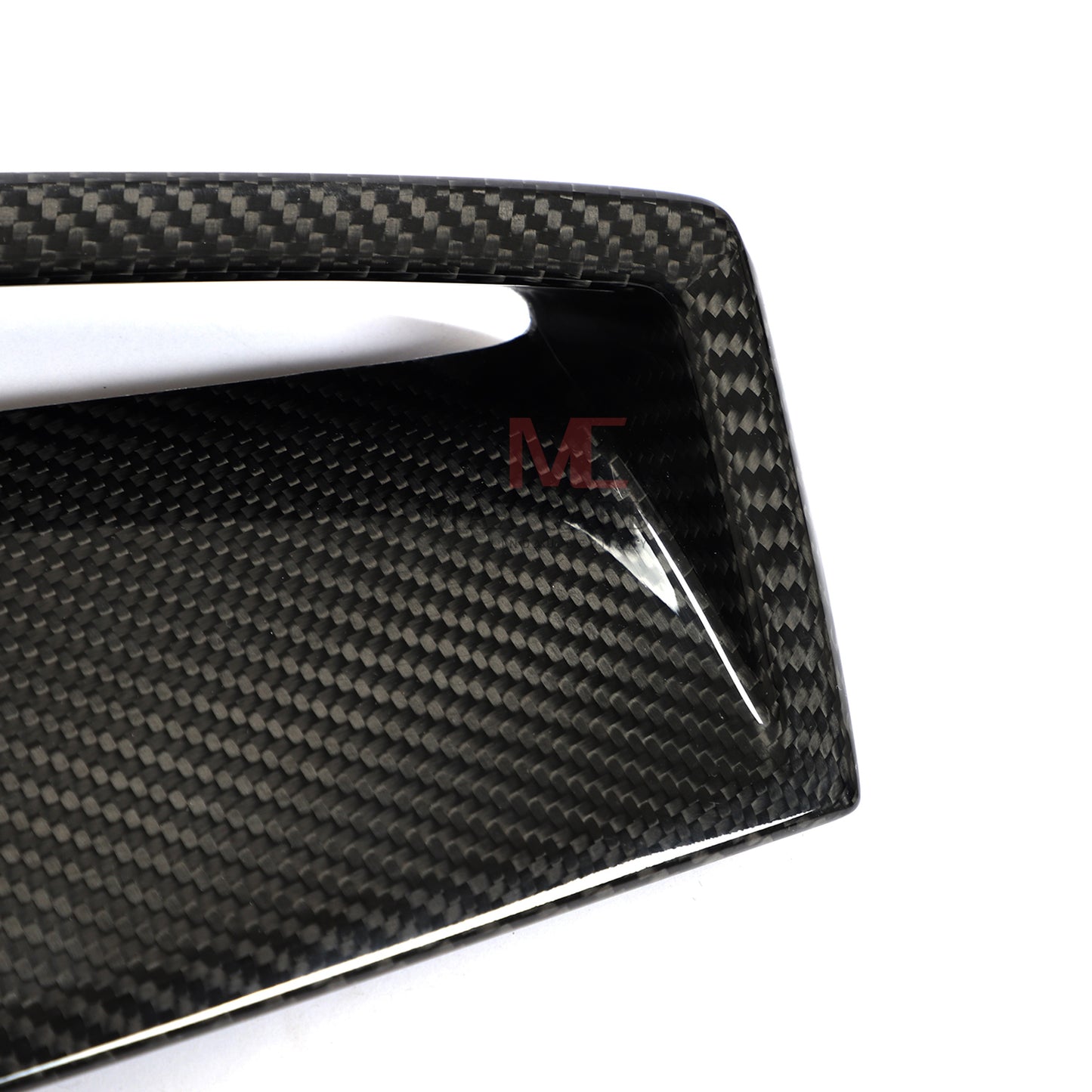 MC MAX CARBON Performance Fiber Front Bumper Scoop Trims for Audi RS6 Avant Wagon 