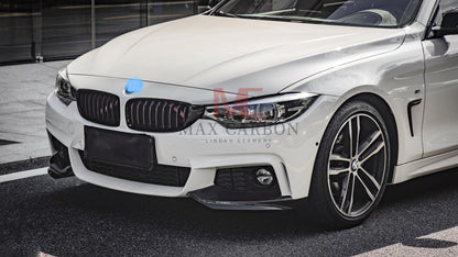 MC MAX CARBON Performance Front Flaps Spoiler Lip Covers for BMW F32 F33 F36