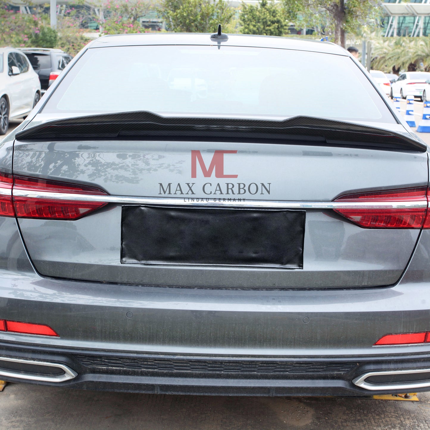 MC MAX CARBON Performance Sport Spoiler Lip for Audi A6 S6 RS6 C8 