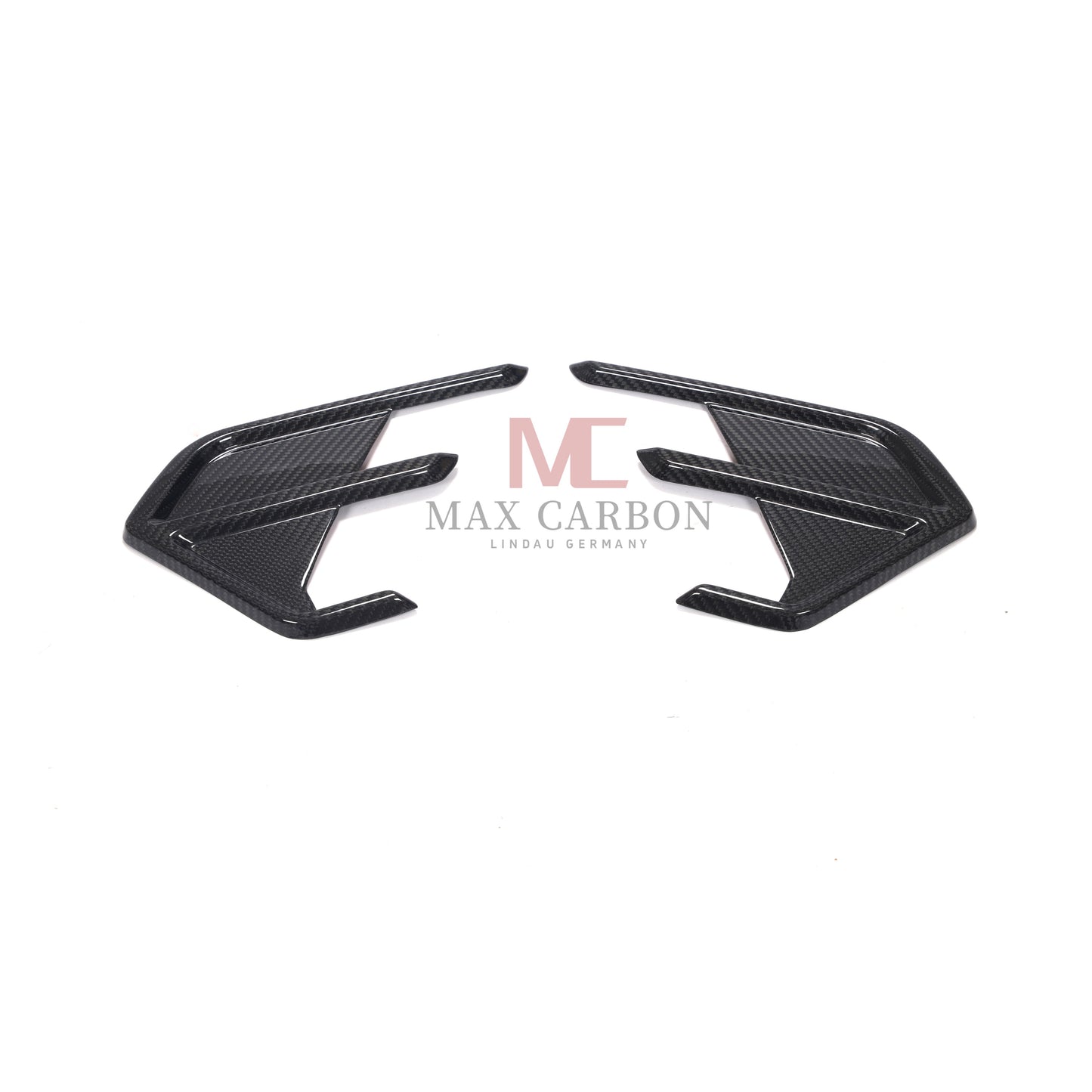 MC MAX CARBON Performance DRY CARBON AERO FLICKER Rear Fin for Audi RS7 C8 