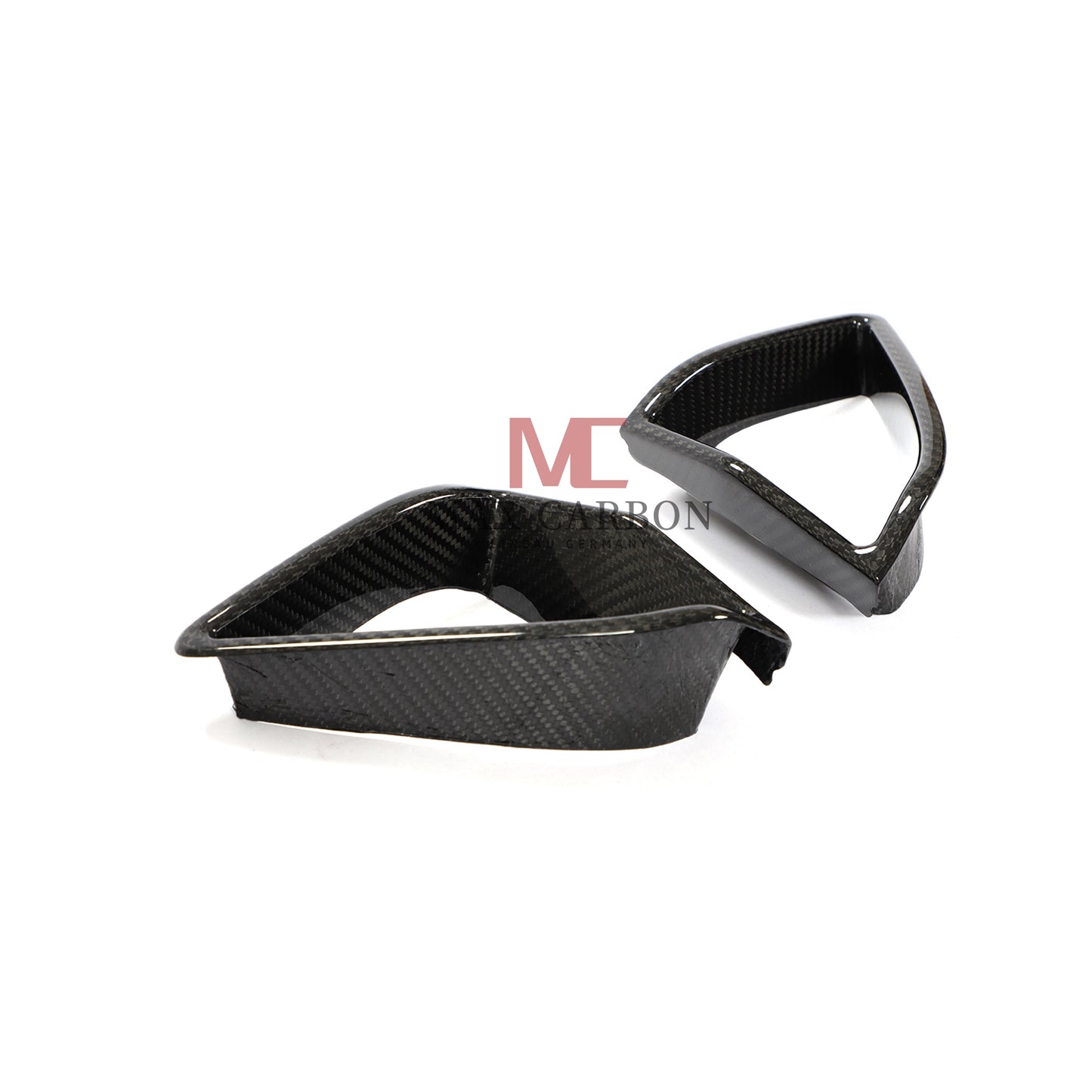 MC MAX CARBON DRY CARBON PREPREG Front Panels AERO FLICKER for BMW G14 G15 G16 M850i 