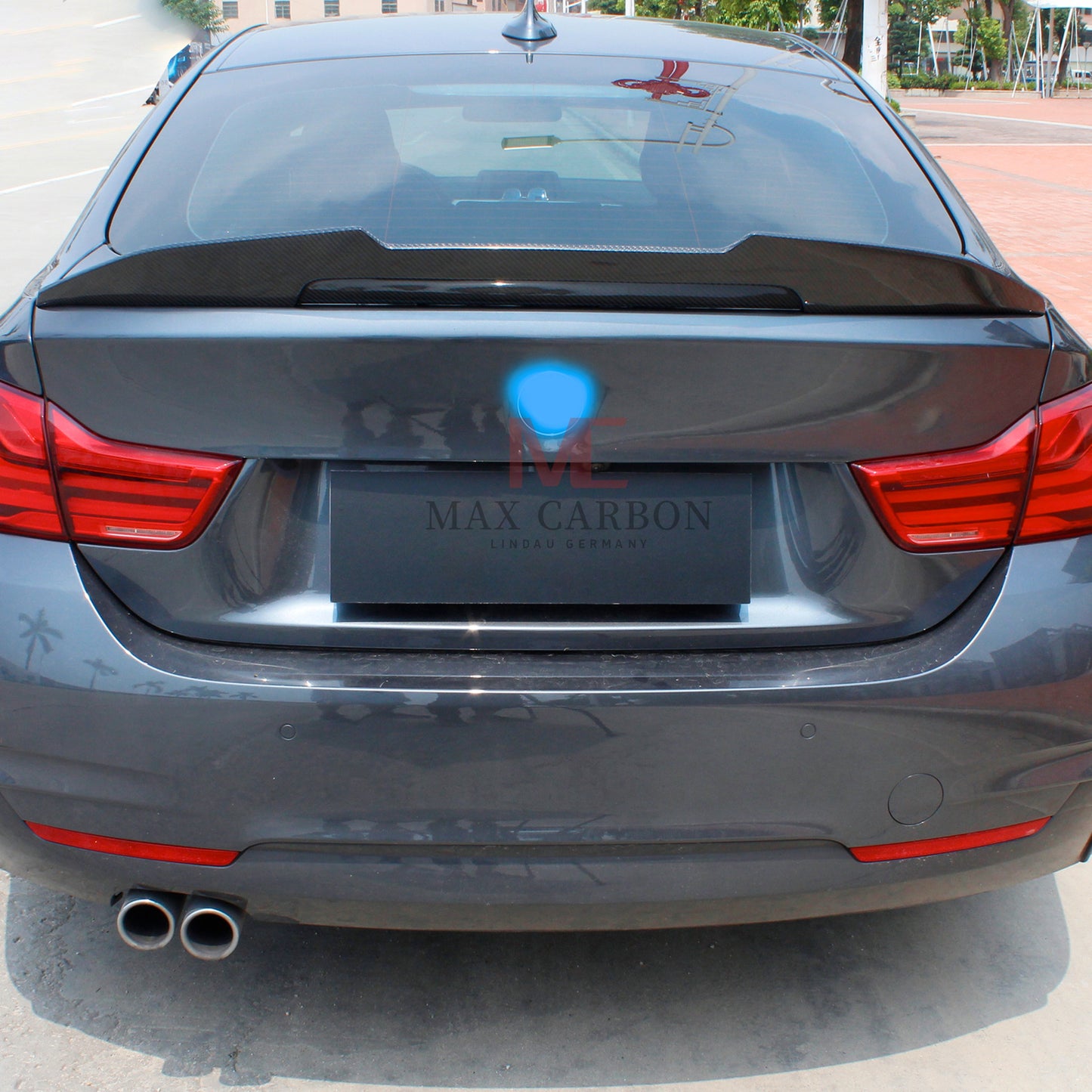 MAX CARBON Performance Sport spoiler lip rear spoiler for BMW 4 Series F32