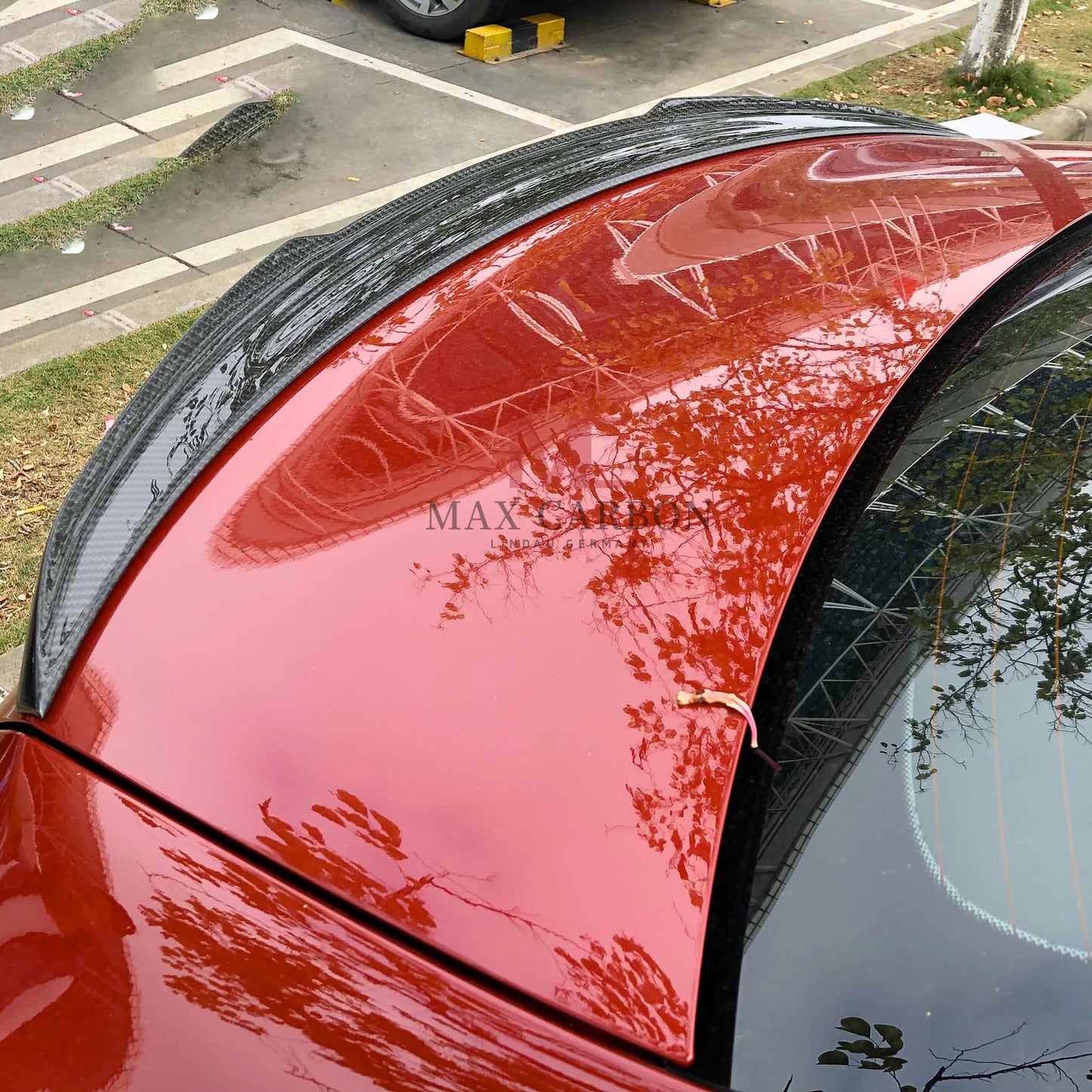 Aileron arrière à bord détachable MC MAX CARBON Performance pour berline Mercedes Benz Classe A W177 