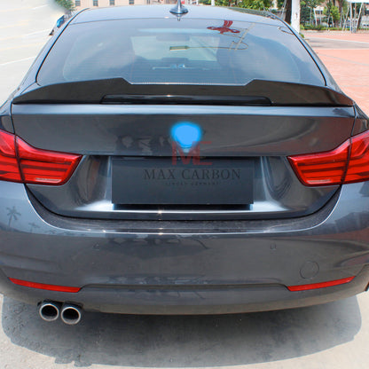MAX CARBON Performance Sport spoiler lip rear spoiler for BMW 4 Series F36 