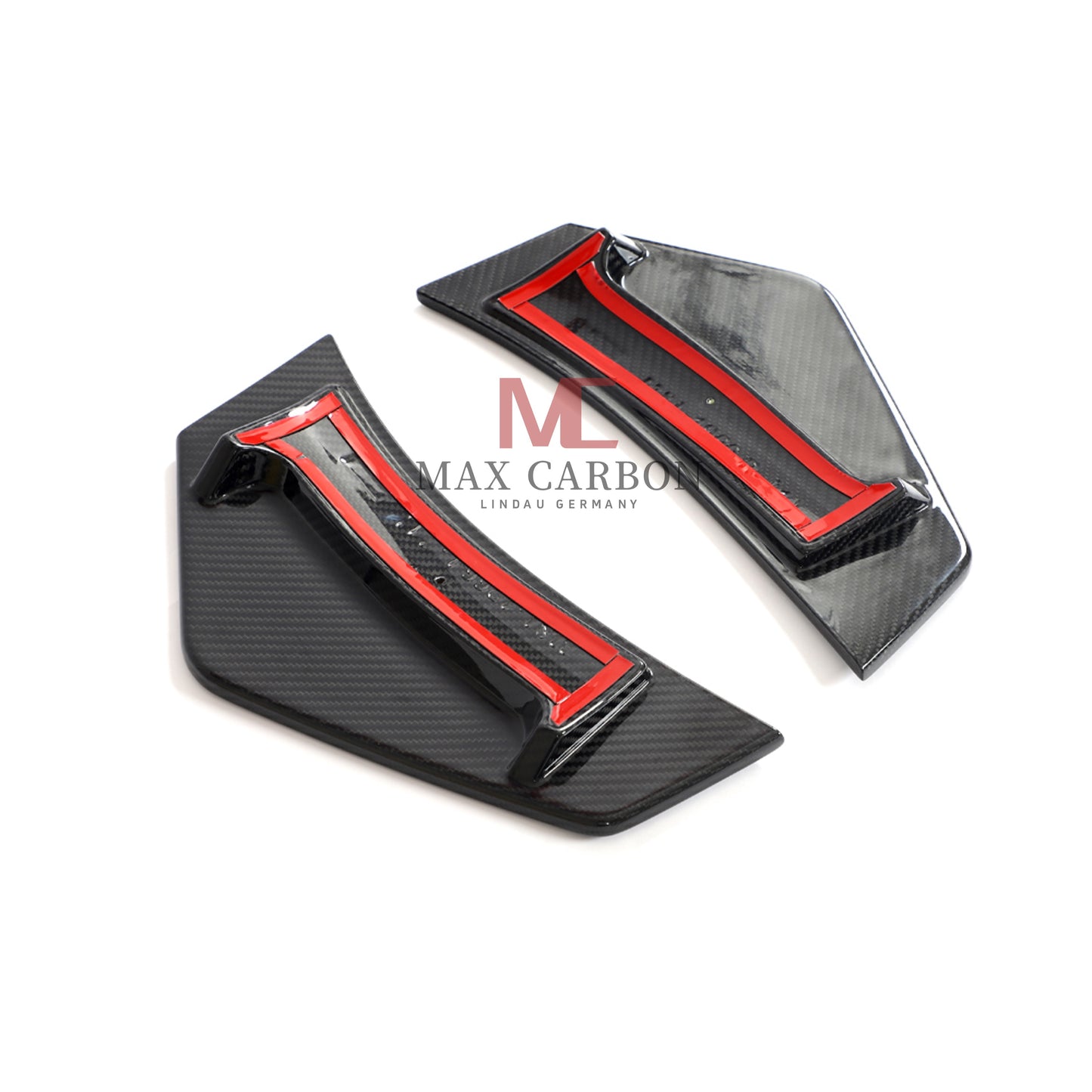 MC MAX CARBON Dry Carbon aileron arrière caches arrière adaptés à Audi R8 V10 4S 