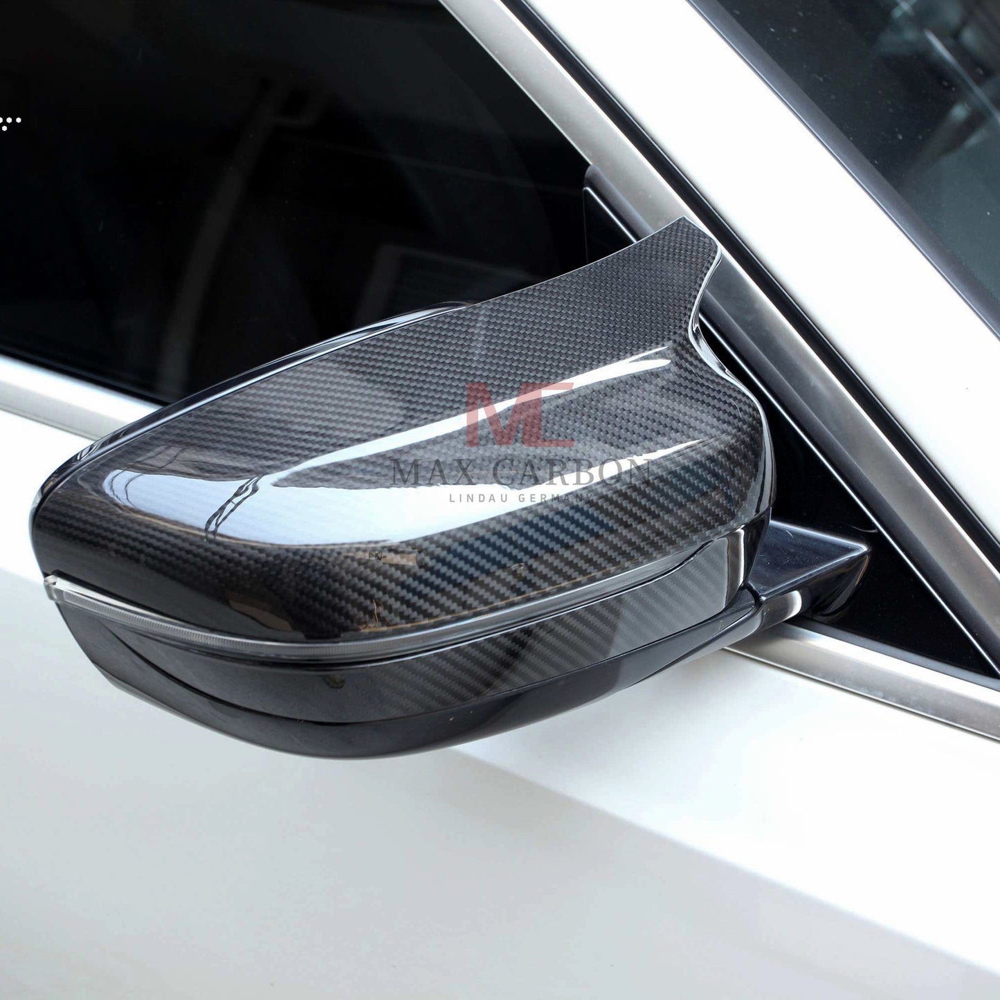 MAX CARBON Performance Mirror Caps Replacement Mirror Caps for BMW G20 G21 G22 G23 G26 G42 