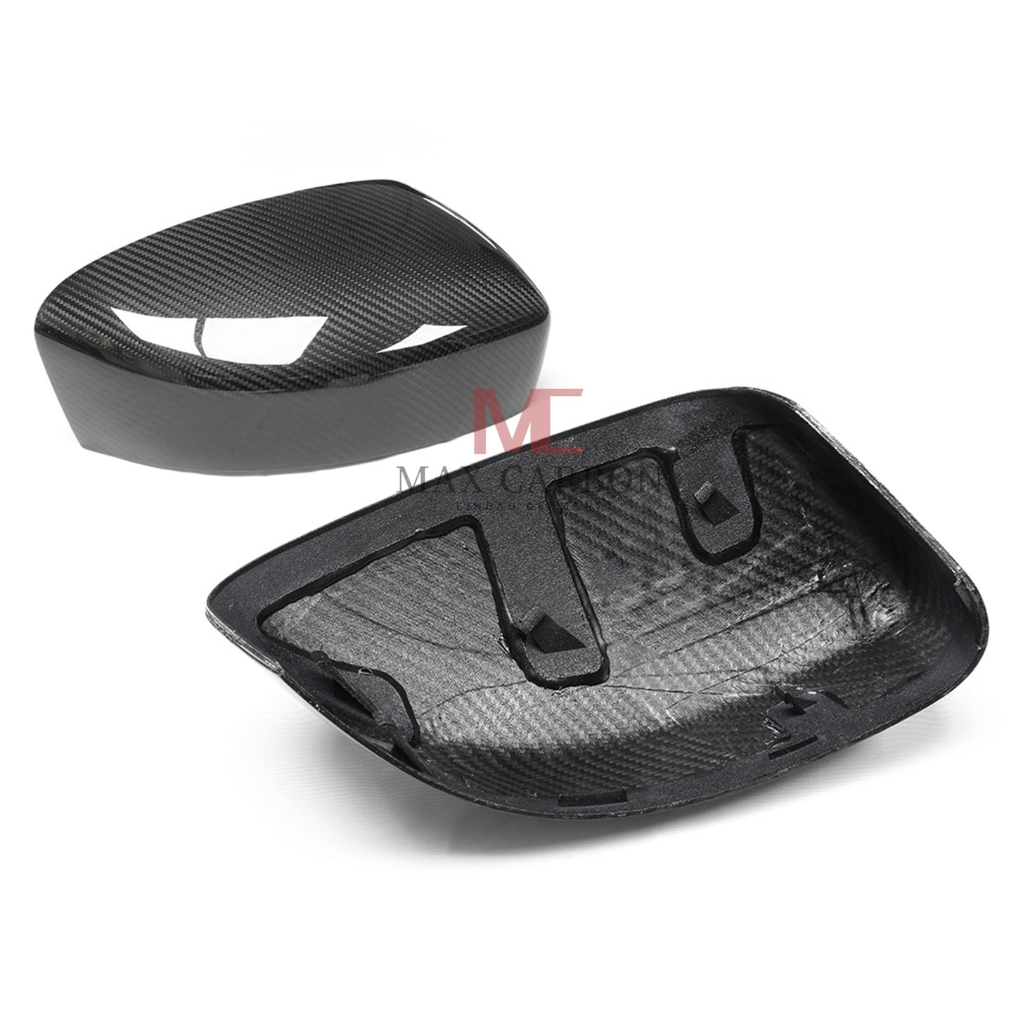 MC MAX CARBON Performance Ersatz Spiegelkappen Mirror Caps für Maserati Levante M161 GT GTS Trofeo Modena