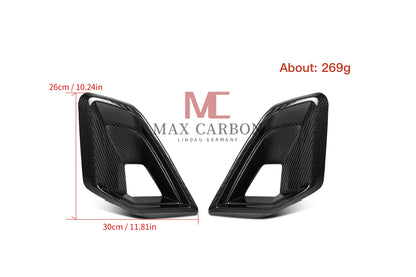 MC MAX CARBON Performance Front AERO Spoiler for BMW G05 LCI X5 