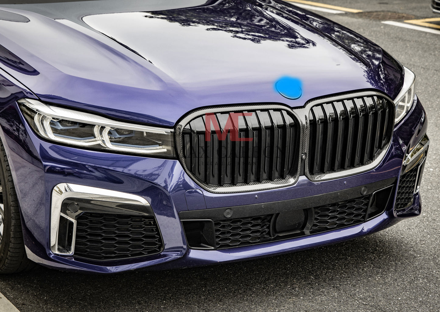 MC MAX CARBON Performance Grille Replacement for BMW 7 Series G11 G12 LCI