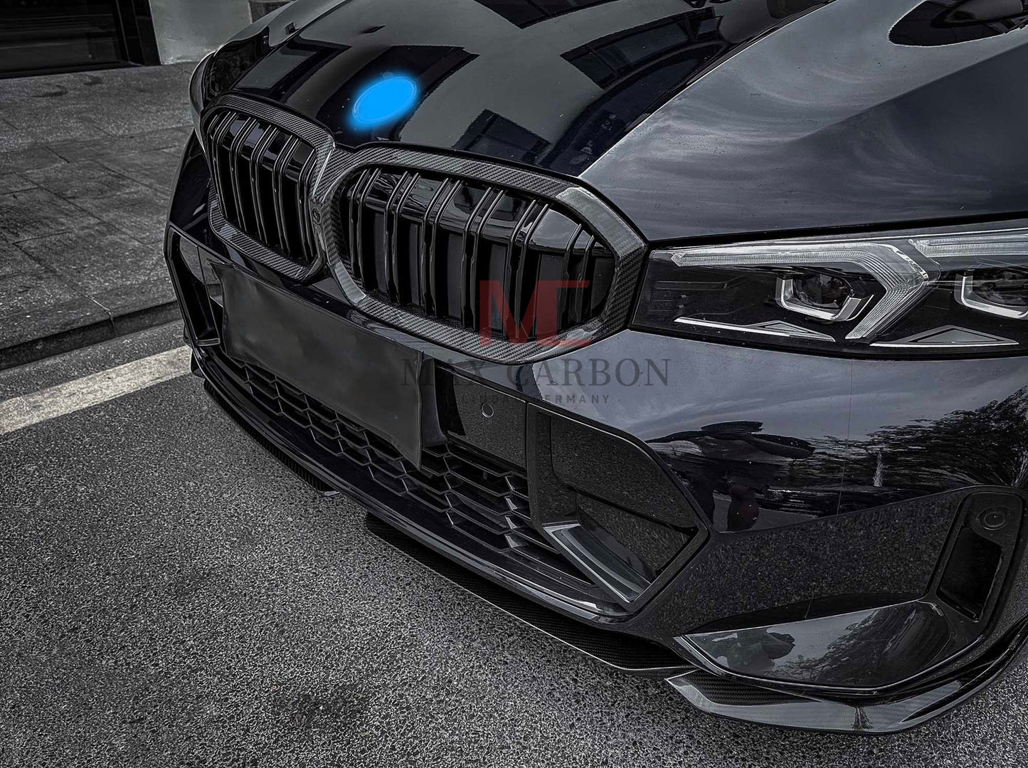 MC Dry Carbon Prepreg Performance large front lip suitable for BMW G20 G21 with M package