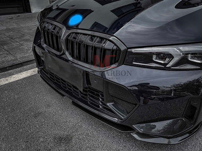 MC Dry Carbon Prepreg Performance large front lip suitable for BMW G20 G21 with M package