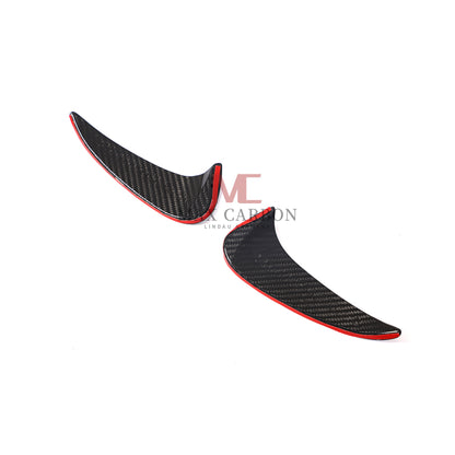MC MAX CARBON Performance Rear Bumper Canards for Mercedes Benz GLA H247 AMG GLA35 AMG GLA45