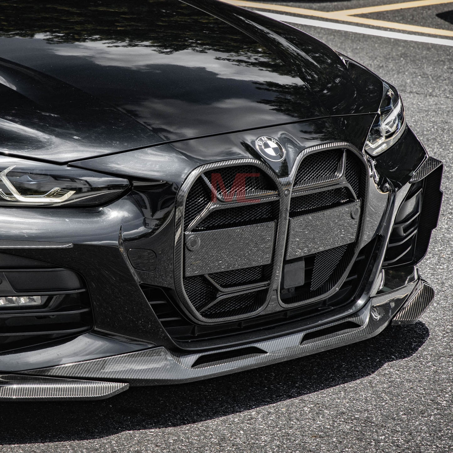 MAX CARBON PERFORMANCE Dry Carbon Front Grille Kidney Grille for BMW G22 G23 