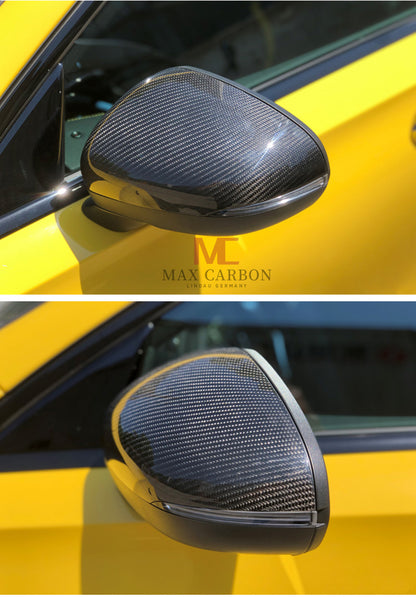 MC MAX CARBON Performance mirror caps for Mercedes A CLA Class W177 C118 X118
