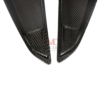 MC MAX CARBON DRY CARBON side window air intakes suitable for Audi TT TTS TTRS Coupe 2015-2018 