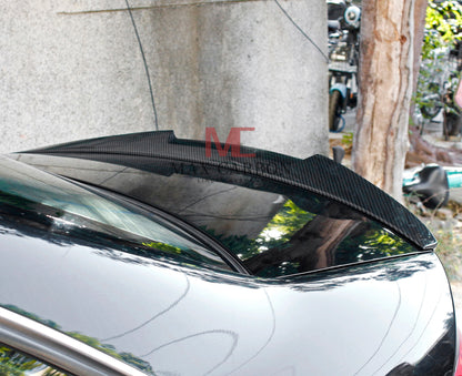 MC MAX CARBON Performance Sport Spoiler Lip for Audi A4 S4 RS4 B8 Sedan Facelift LCI 