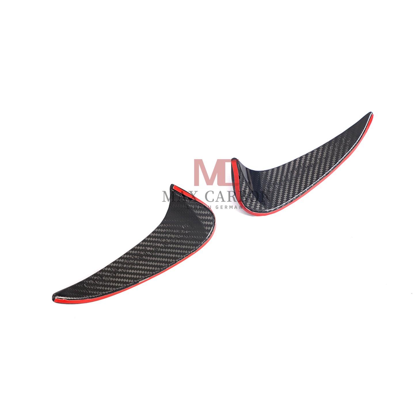 MC MAX CARBON Performance Rear Bumper Canards for Mercedes Benz GLA H247 AMG GLA35 AMG GLA45