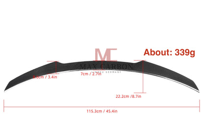 MC MAX CARBON Performance Spoiler Rear Spoiler Lip for Mercedes Benz W118 CLA Class AMG CLA45 CLA35 