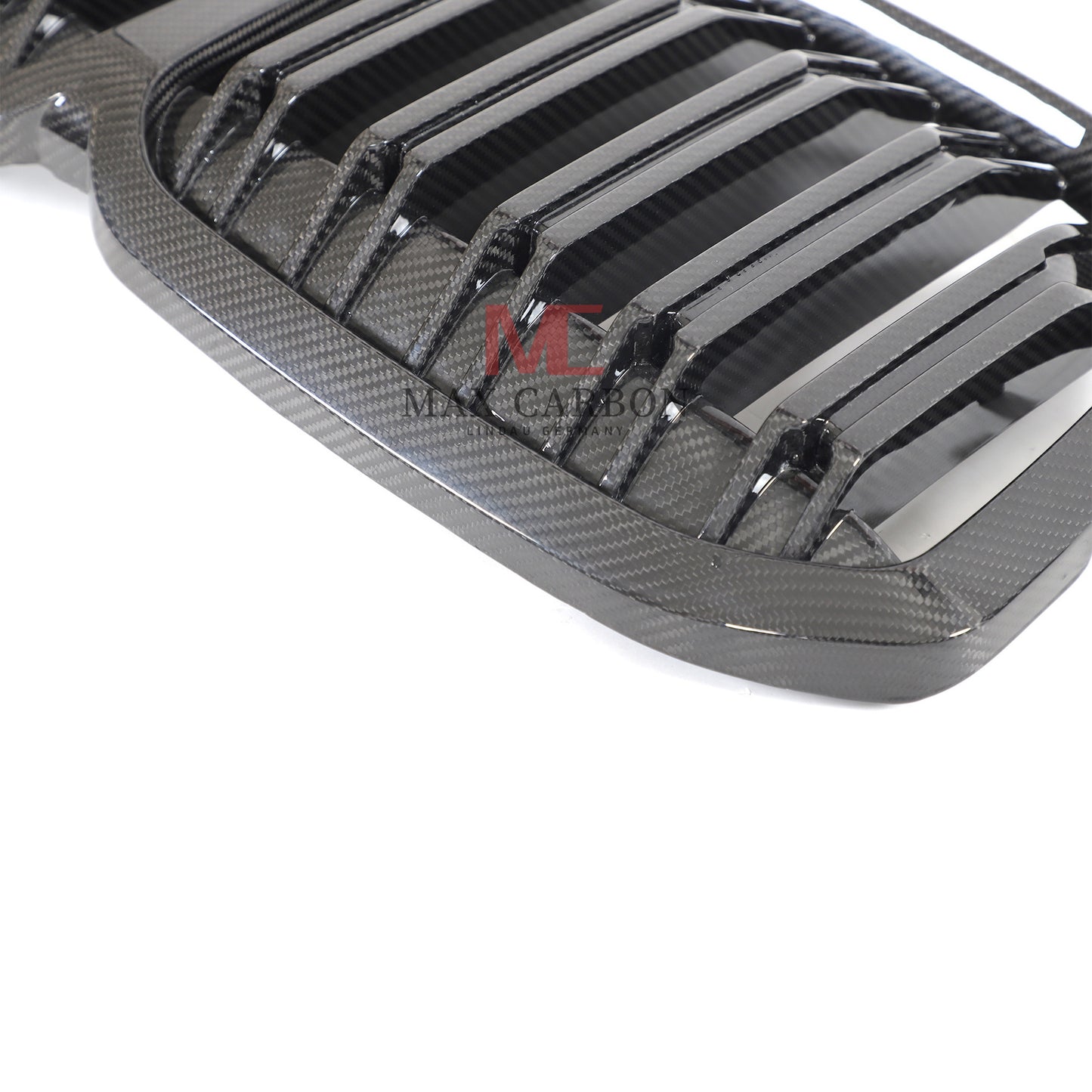 MC MAX CARBON Dry Carbon Performance Grille Grill Replacement for BMW X7 G07