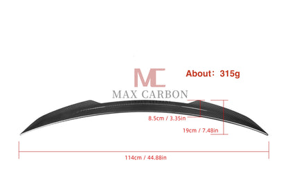 MC MAX CARBON Performance Spoiler Rear Spoiler Lip for Mercedes Benz W118 CLA Class AMG CLA45 CLA35 