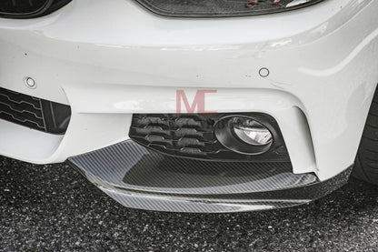MC MAX CARBON Performance Front Flaps Spoiler Lip Covers for BMW F32 F33 F36