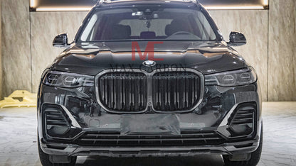 MC MAX CARBON Dry Carbon Performance Grille Grill Replacement for BMW X7 G07