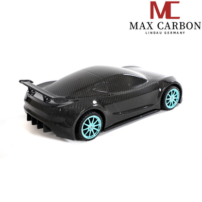 MAX CARBON Lifestyle Real Carbon Forged Carbon Hybrid Carbon Model Car made of Dry Carbon Prepreg 1:18 Sports Car Design Model Car