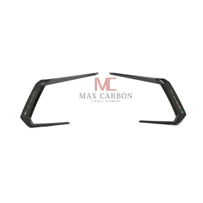 MC MAX CARBON Performance Front Bumper Vent Trims for Lamborghini Urus 2018 to 2021 