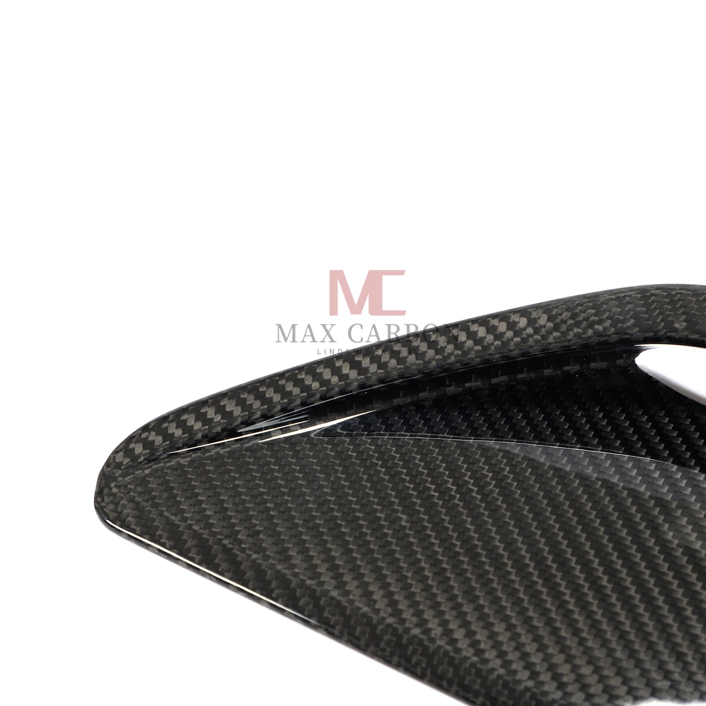 MC MAX CARBON Performance Fiber Front Bumper Scoop Trims for Audi RS6 Avant Wagon 