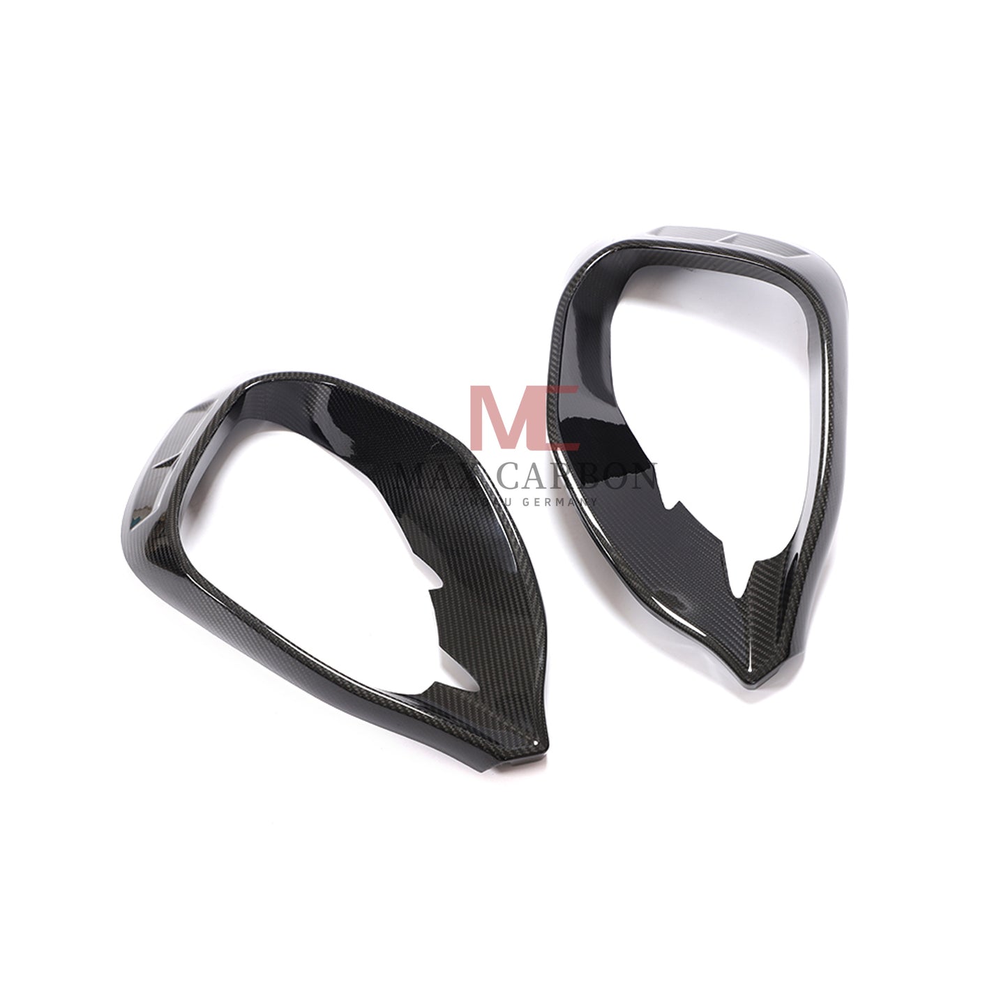 MC DRY Carbon Front Bumper Fog Light Cover Splitter Canard for Mercedes Benz GLA Class GLA250 Sport Utility 4-Door GLA45 GLA35 H247