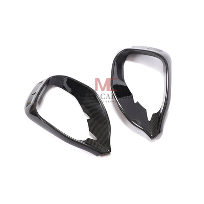 MC DRY Carbon Front Bumper Fog Light Cover Splitter Canard for Mercedes Benz GLA Class GLA250 Sport Utility 4-Door GLA45 GLA35 H247