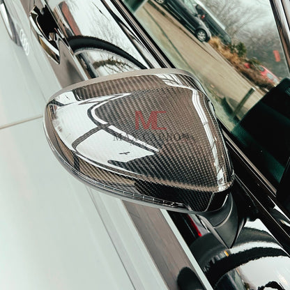 MC MAX CARBON Performance mirror caps, exterior mirror caps, mirror caps for Audi A4 S4 RS4 A5 S5 RS5 B9