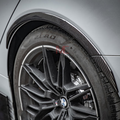 Enjoliveurs de préparation de passage de roue MC MAX CARBON Performance Dry Carbon pour BMW Série 4 G26 tous modèles 