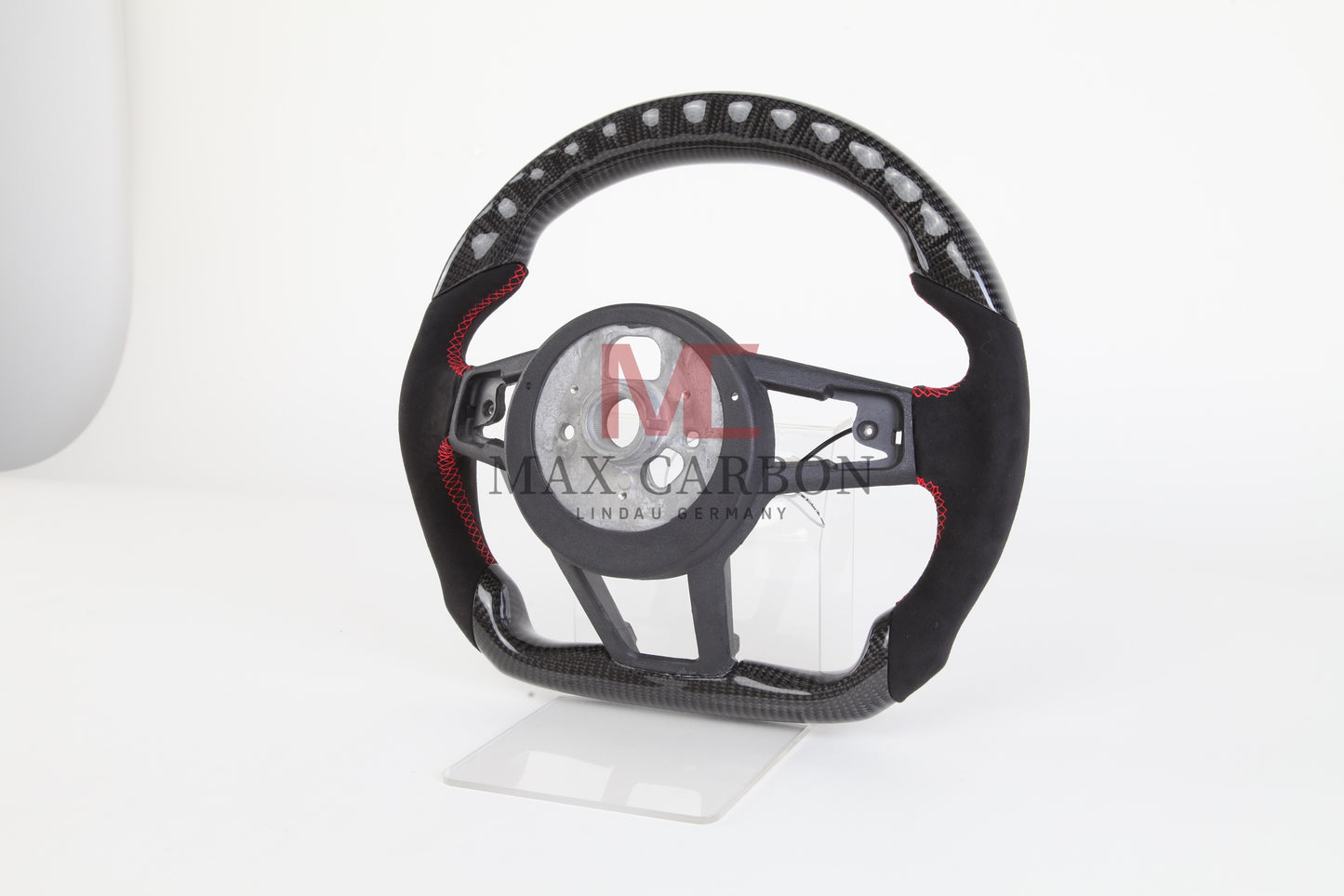 MC MAX CARBON Performance Dry Carbon Smart Steering Wheel LED Sport for Audi R8 4S