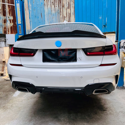 MC Dry Carbon Prepreg Performance Diffuser suitable for BMW G20 G21 with M Package only BEFORE LCI 