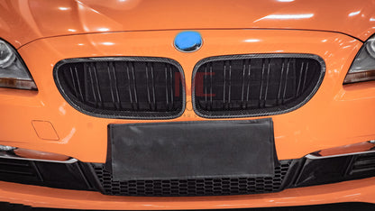MC MAX CARBON Performance Grille Replacement for BMW 6 Series F06 F12 F13 M6 