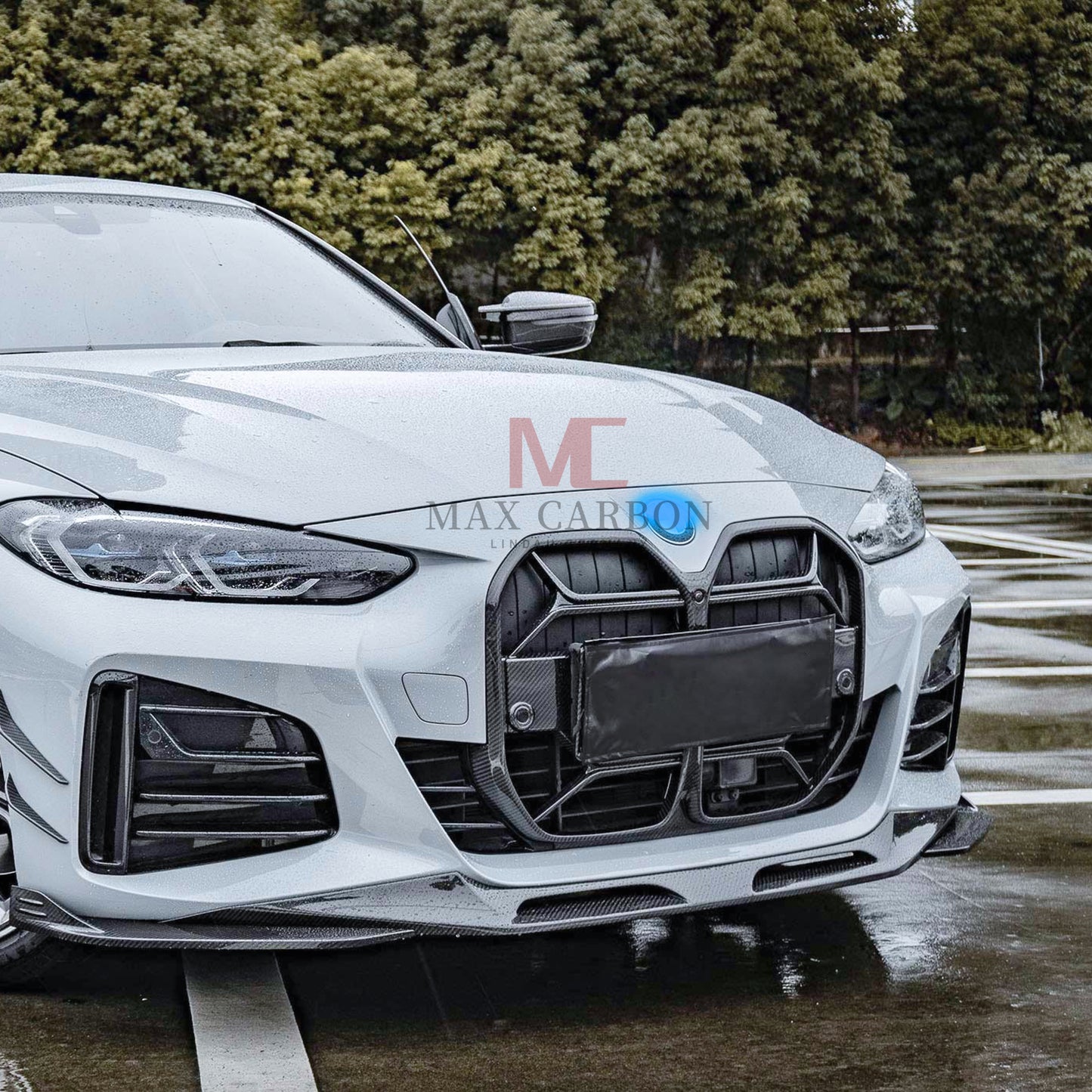 MAX CARBON PERFORMANCE Calandre de radiateur avant en carbone sec pour BMW G26 