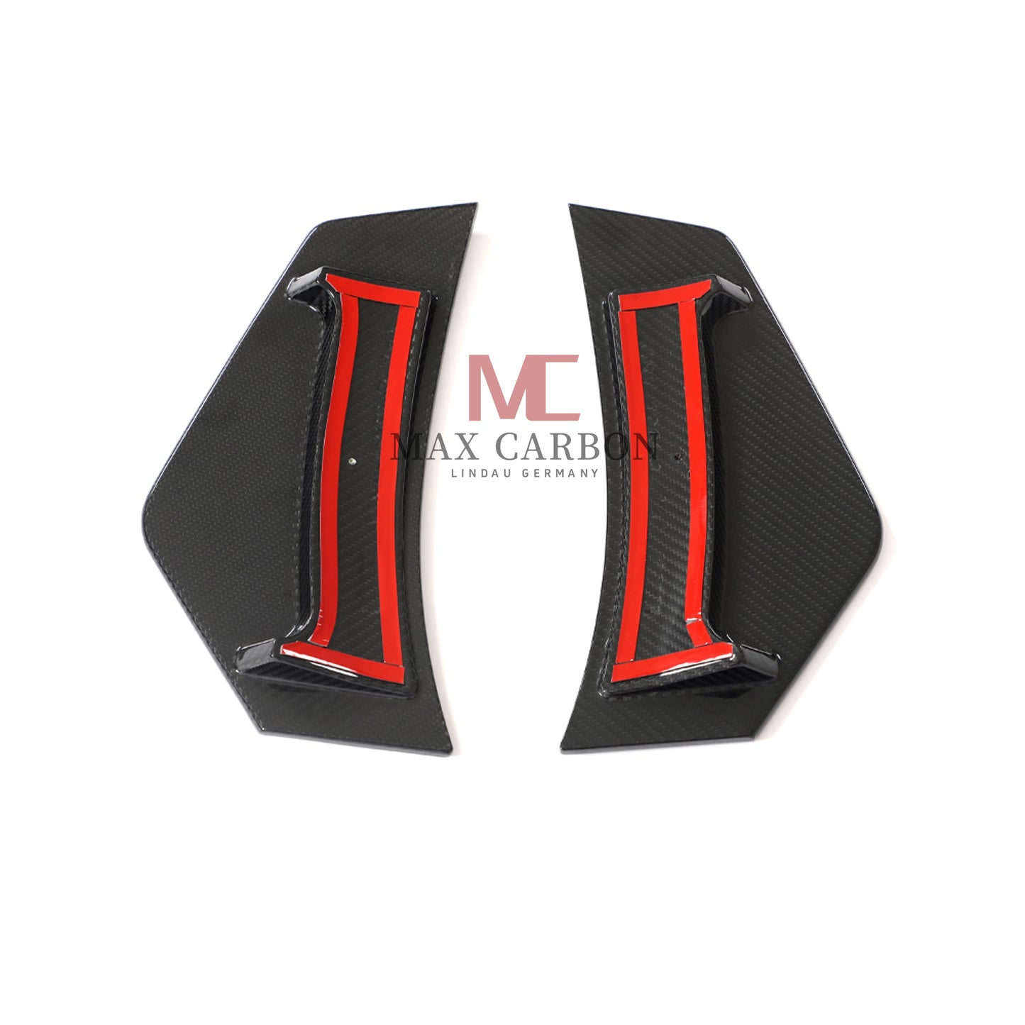 MC MAX CARBON Dry Carbon aileron arrière caches arrière adaptés à Audi R8 V10 4S 