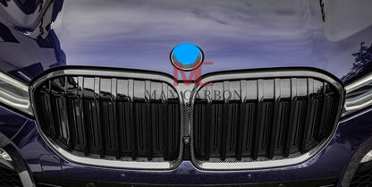MC MAX CARBON Performance Grille Replacement for BMW 7 Series G11 G12 LCI